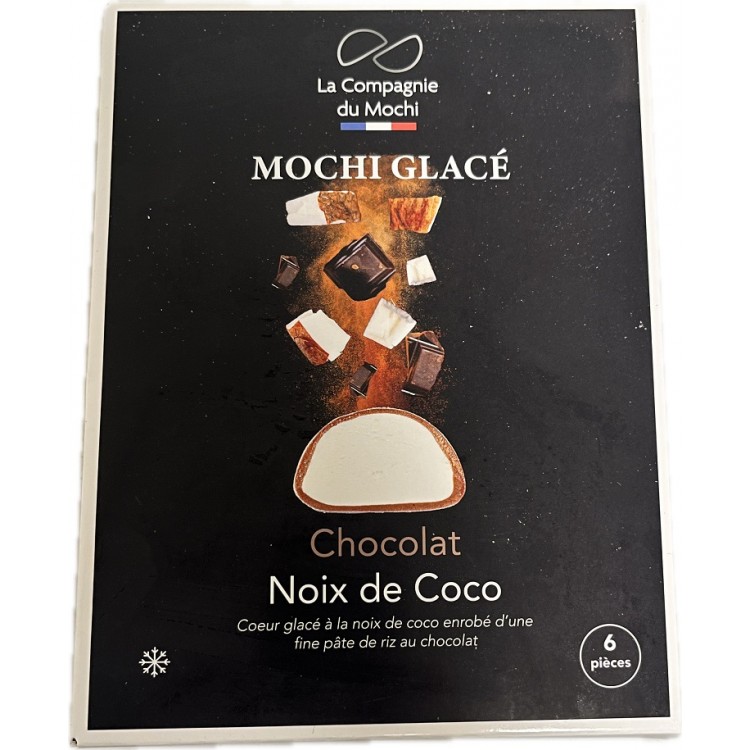 Mochi ice Chocolate Noix de Coco 6 stuks